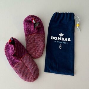 Bombas Pink Gripper Slippers
